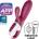 Satisfyer Вибратор за G точка и клитор с функция за затопляне и APP Satisfyer Hot Bunny