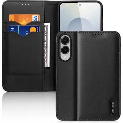 Dux Ducis Калъф Dux Ducis Hivo за Samsung Galaxy S25 Edge с флип и RFID защита - черен (6971824157840)