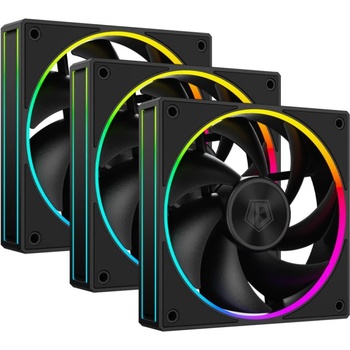 Image 1 of ID-COOLING AF-127-ARGB-K TRIO 120mm 3-pack Black