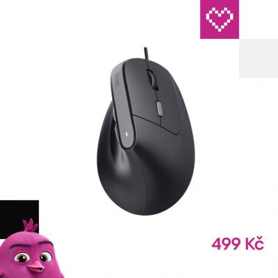 Trust Bayo II Ergonomic Mouse - Black 25144