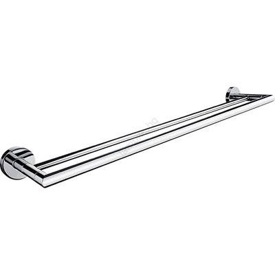 Nimco un 13061da-26 - Стенна закачалка за кърпи unix 66 см лъскав хром (nm0072)