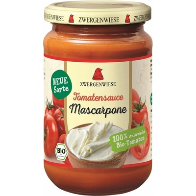 Zwergenwiese Paradajková omáčka s mascarpone BIO 340 ml