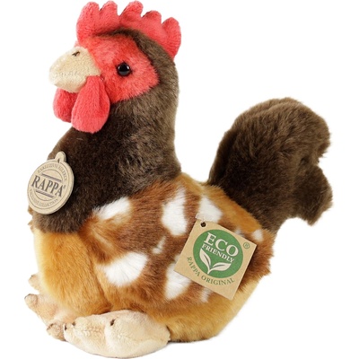 Rappa Плюшена играчка Rappa Еко приятели - Кокошка, 18 cm (221185)