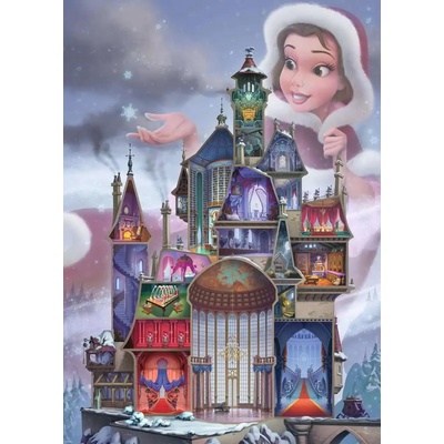 Ravensburger - Puzzle Disney Castle Collection: Belle - 1 000 piese