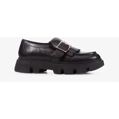 Geox Black Women's Leather Loafers Geox Vilde Geox | Cheren | ЖЕНИ | 39
