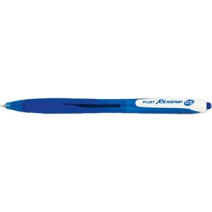 Pilot Химикалка, 0, 21 мм, с бутон, PILOT "Rexgrip EF", синя BRG-10EF-LL-BG (BRG-10EF-LL-BG)