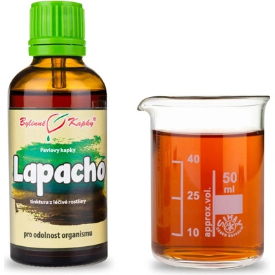 Bylinné kapky Lapacho tinktura Pavlovy bylinné kapky 50 ml