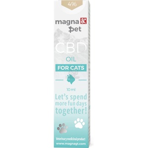  Magnapet 4% CBD масло за котки 10 мл
