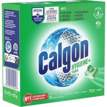 Calgon Hygiene+ tablety do práčky 17ks