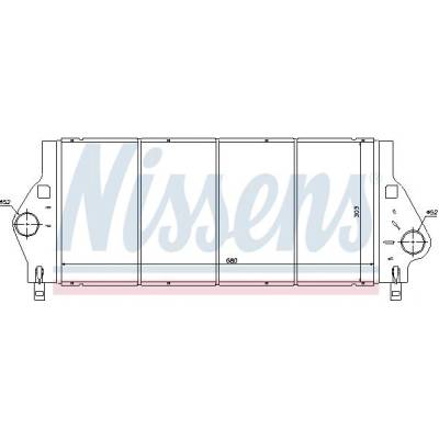 Chladič turba NISSENS 96799