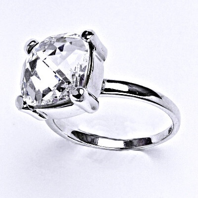 Čištín Stříbrný se Swarovski čirým krystalem T 1460