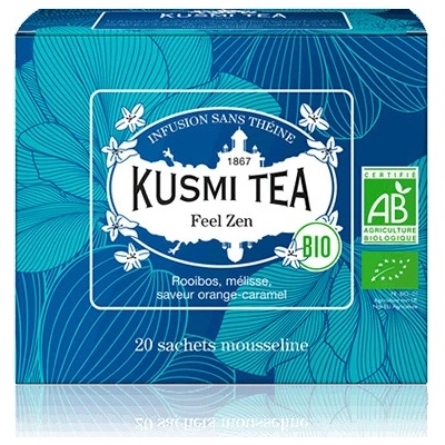 Kusmi Tea Bio organický bylinný čaj Feel Zen 20 sáčků