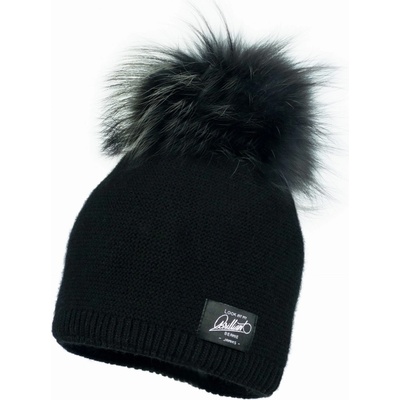 Jamiks Čierna čiapka s brmbolcom Desiree