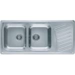 Alveus Elegant - Мивка 111x51 см, от неръждаема стомана 1009386 (1009386) Мивка за вграждане