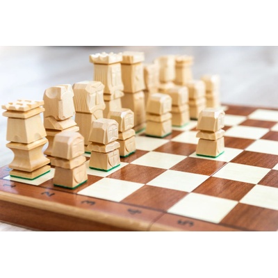 Shakhmaten magazin Дървен шахматен комплект Krakonoš