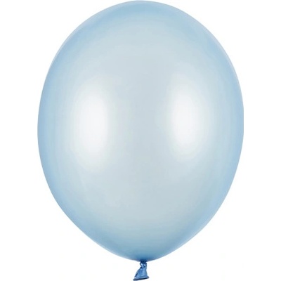 Balónek metalický SVĚTLE MODRÝ 23 cm