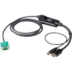 ATEN Преобразувател ATEN DisplayPort/USB - SPHD-15, 1, 8 м CV190-AT (CV190-AT)