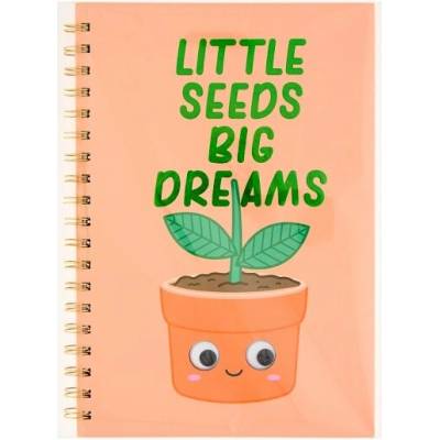 Little Seeds Big Dreams spirálový sešit