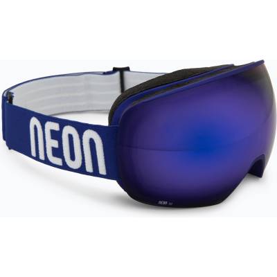 Neon Скиорска маска Neon Beam blue/royal/mirror blue