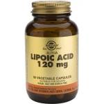 Solgar Хранителна добавка Алфа-липоева киселина (тиоктова киселина) , Solgar Alpha Lipoic Acid 120mg 60caps