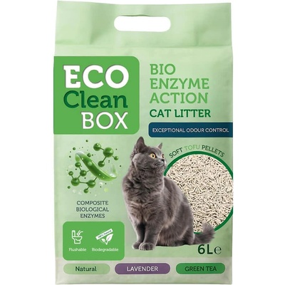 Eco Clean Box Тофу Котешка Тоалетна с Биоензими