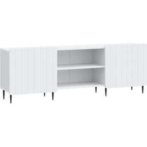 vidaXL ТВ шкаф Бяло 150 x 31 x 52 см Инженерна дървесина (894455)
