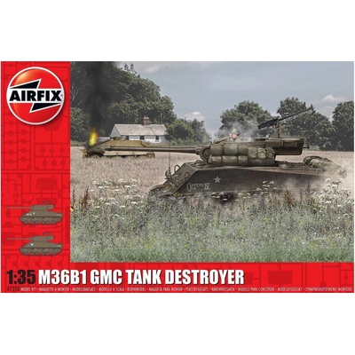 Airfix Classic Kit tank A1356 M36B1 GMC U.S. Army 1:35