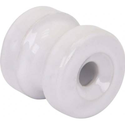 Rohový izolátor pro elektrický ohradník, porcelánový – 4 ks
