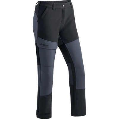 Maier Sports Дамски туристически панталон Maier sports Women's Fleeceflex Walking trousers - Black / Graphite - размер 48 (110-1630-0118)