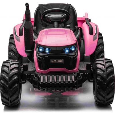 Mamido elektrický traktor GROW 1804 24V růžová