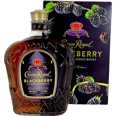 Crown Royal Blackberry 35% 0,75 l (karton)
