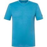 super. natural Мъжки долна фланелка с къс ръкав super. natural Sierra 140 Tee T-shirt - Blue Heaven (014-2124-0911)