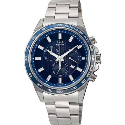 Q&Q Мъжки аналогов часовник Q&Q Superior Chronograph - C54A-502VY (C54A-502VY)