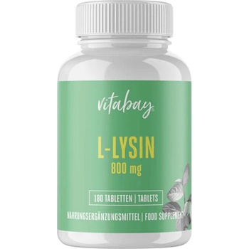 Vitabay Л- Лизин 800 mg 180 таблетки | Vitabay (VB2073)