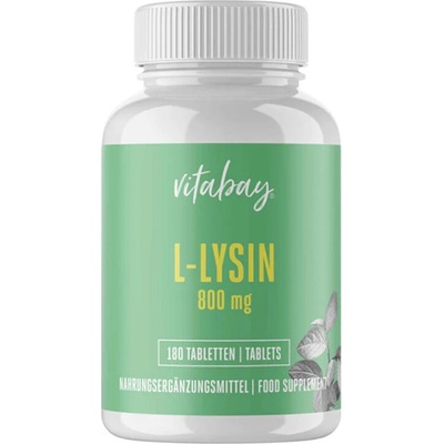 Vitabay Л- Лизин 800 mg 180 таблетки | Vitabay (VB2073)