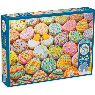 Cobble Hill Пъзел Cobble Hill от 500 XXL части - Великденски сладки (45043)