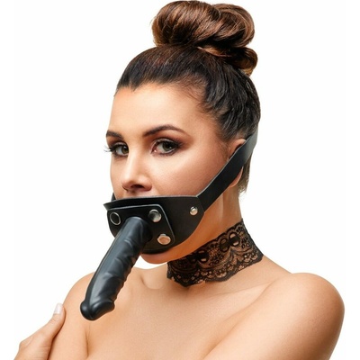Zado Leather Dildo & Gag