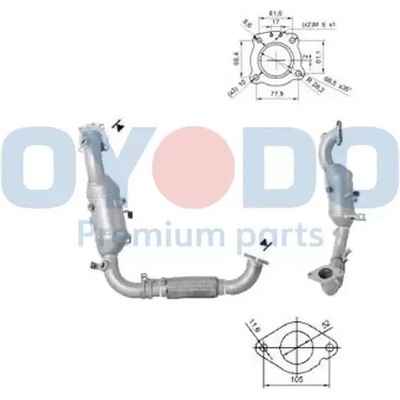 Oyodo Katalyzátor OYD 10N0155-OYO