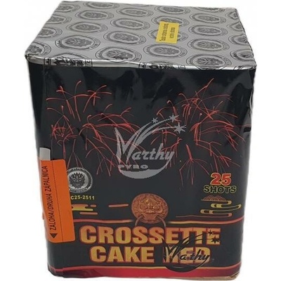 Crossette Cake Blue 25 ran