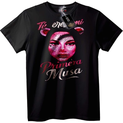 NOONEBRAND Тениска Муза - Ти Си Моята Първа Муза - L, White