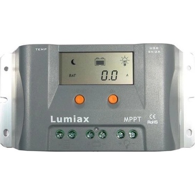 Solární regulátor MPPT Lumiax MT1550EULi, 12V/15A pro lithiové baterie