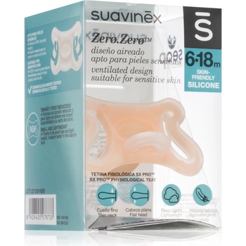 Image 1 of Suavinex Zero Zero Physiological Teat биберон 6-18 m