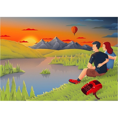 Voucher 4camping Elektronický darčekový poukaz Hodnota poukazu: 200 / Dizajn poukazu: Výhľady