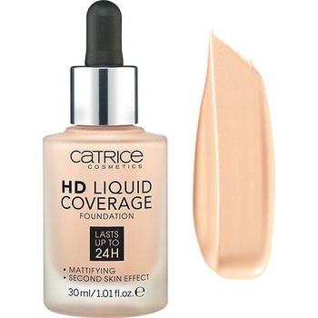 Catrice HD Liquid Coverage Foundation make-up 10 Light Beige 30 ml