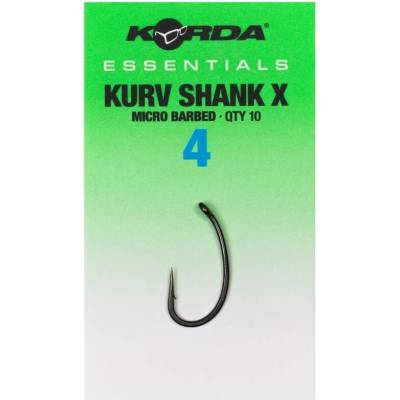 Korda Háčky Essentials Kurv X Barbed 10ks Vel. 4