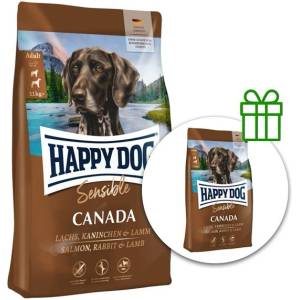 Happy Dog Sensible Canada 11 кг + 3 кг безплатно