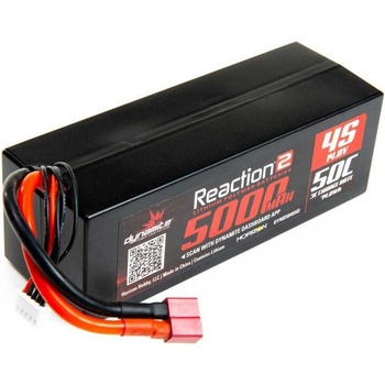Dynamite LiPo Reaction2 14.8 V 5000 mAh 50C Deans