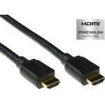 ACT HDMI High Speed Premium сертифициран кабел v2.0 HDMI-A мъжки - HDMI-A мъжки, 5 м, черен, AK3946 (AK3946)