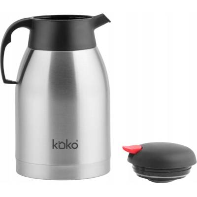 Koko Termos na nápoje 2 l stříbrný