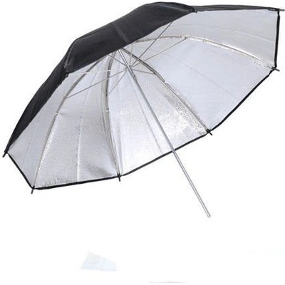 Visico Чадър /рефлектор , черно и сребристо 110 см